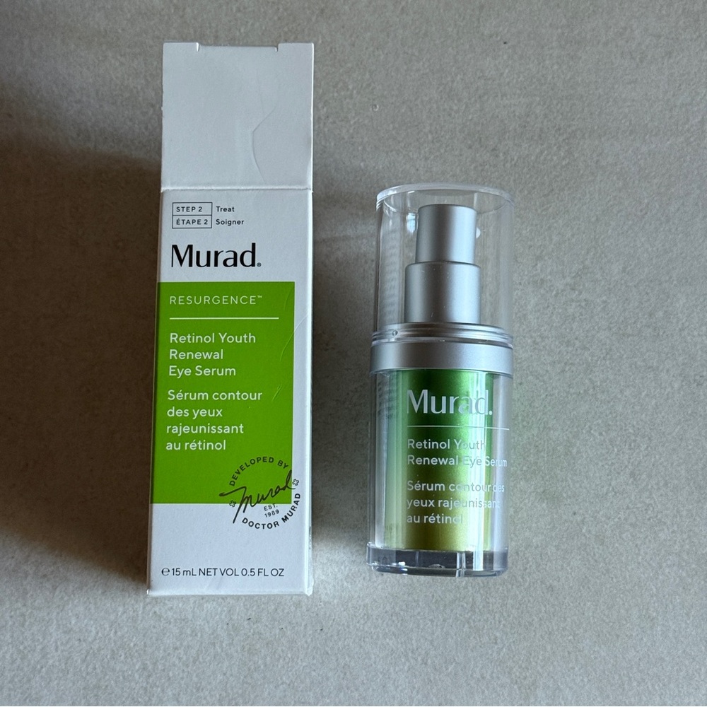 Murad Retinol Youth Renewal Eye Serum – Anti-Aging Treatment 0.5 fl oz